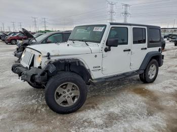  Salvage Jeep Wrangler
