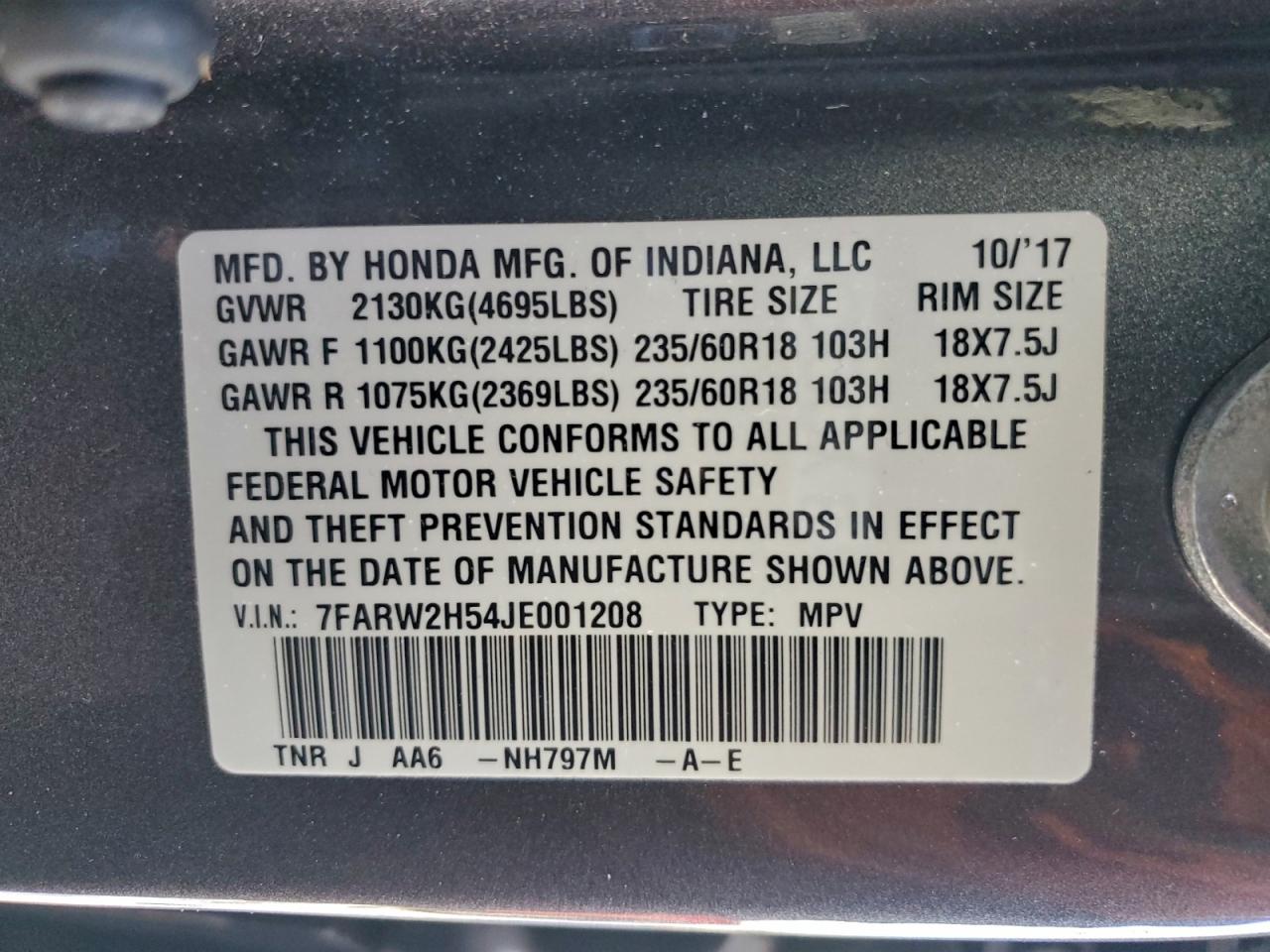 Honda Crv Ex Image 8