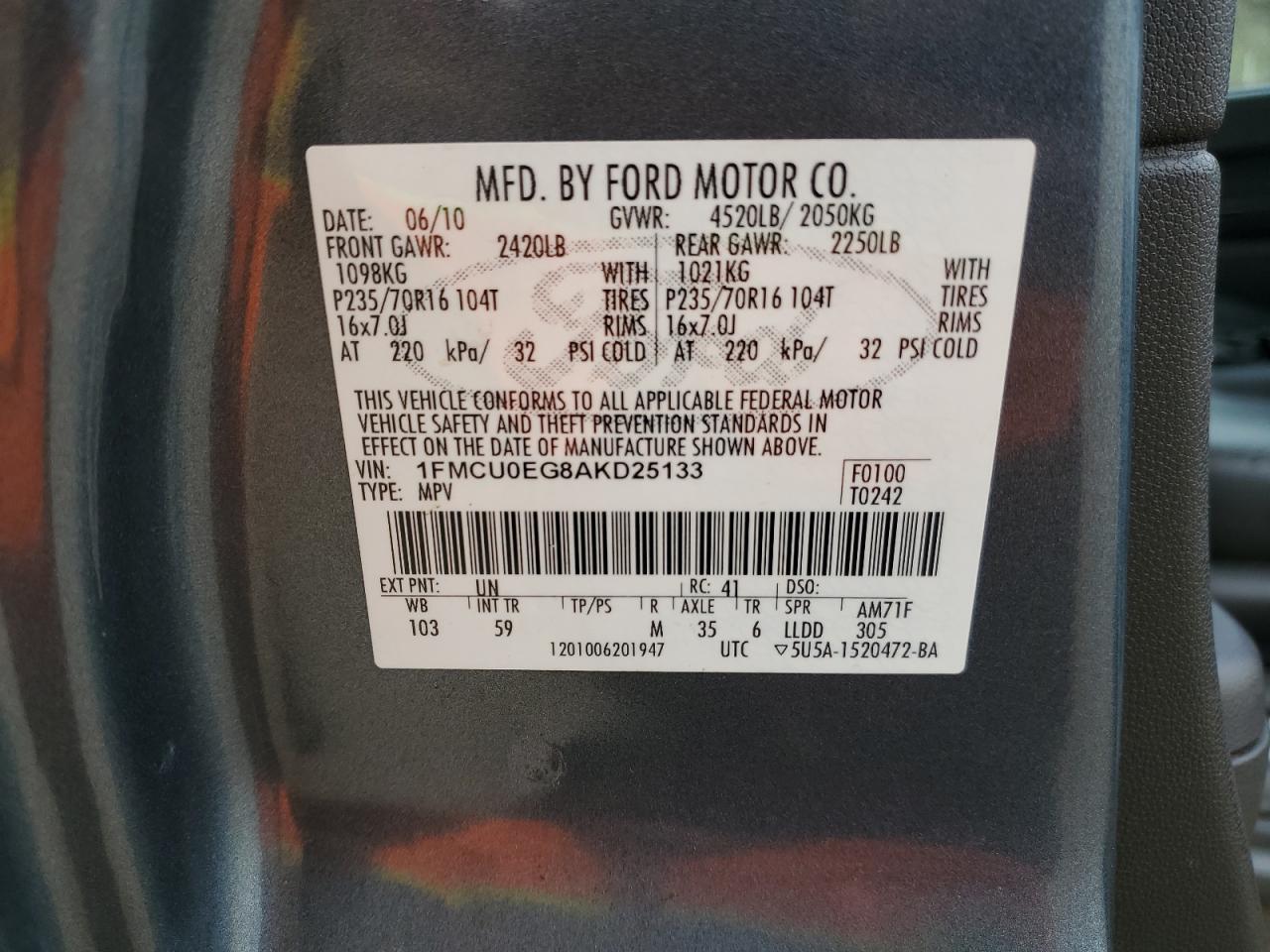 Ford Escape Limited Image 7