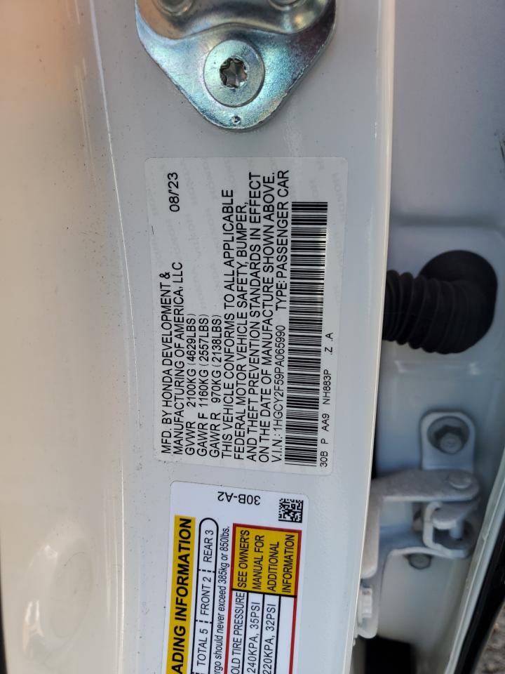 Honda Accord Hybrid Sport Image 9