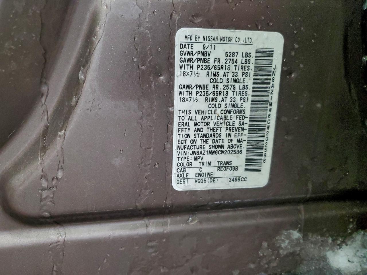 Nissan Murano S Image 8