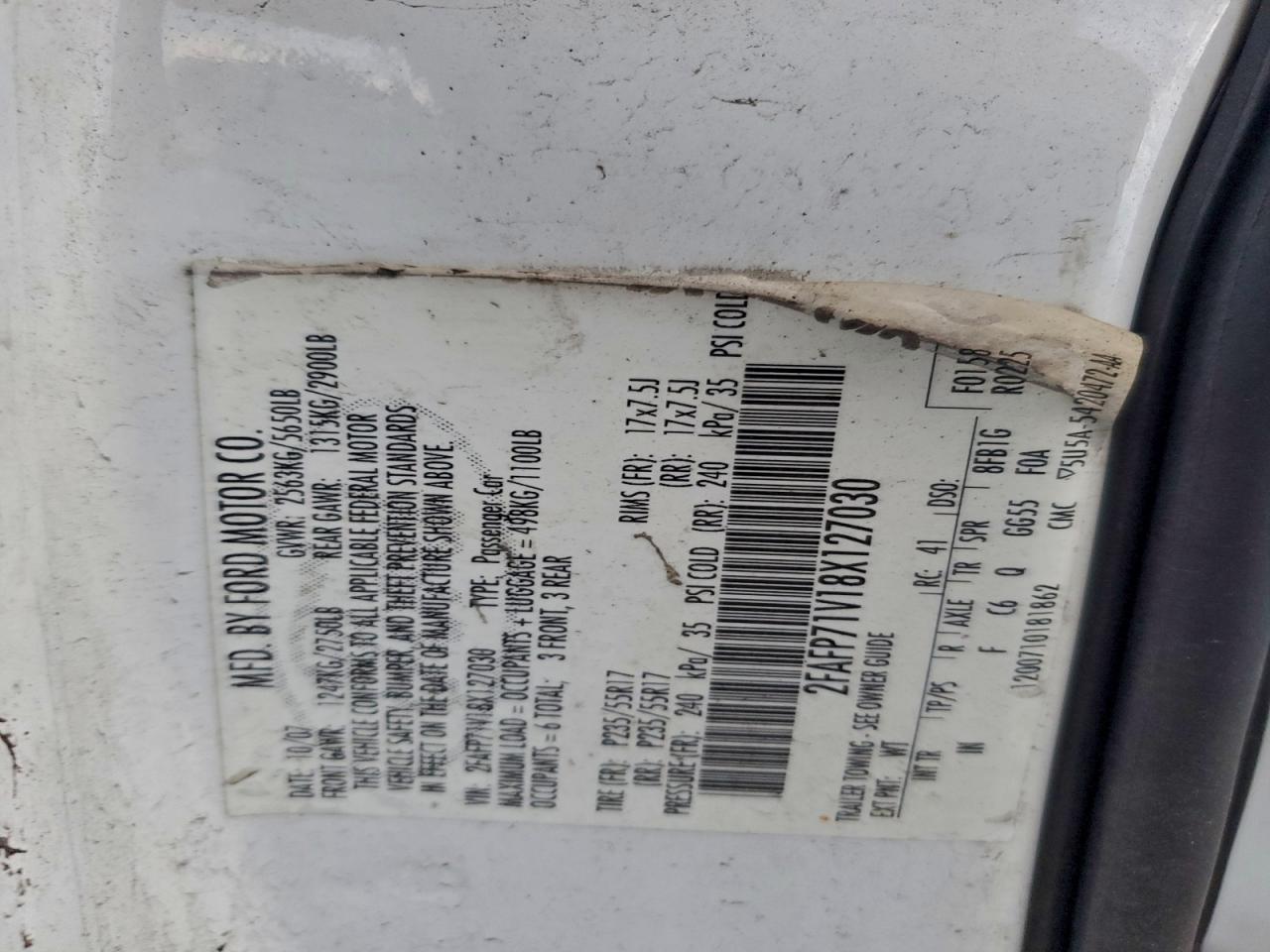 Ford Crown Vic Police Interceptor Image 11