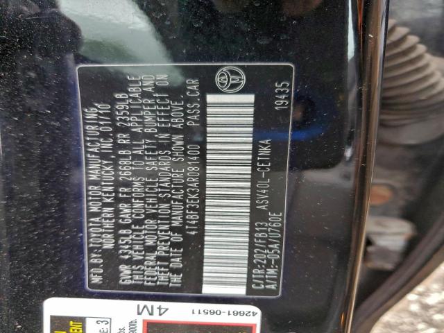 Toyota Camry Base Image 9