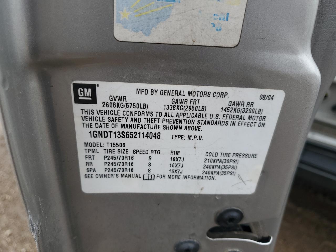 Chevrolet Trailblazer Ls Image 6