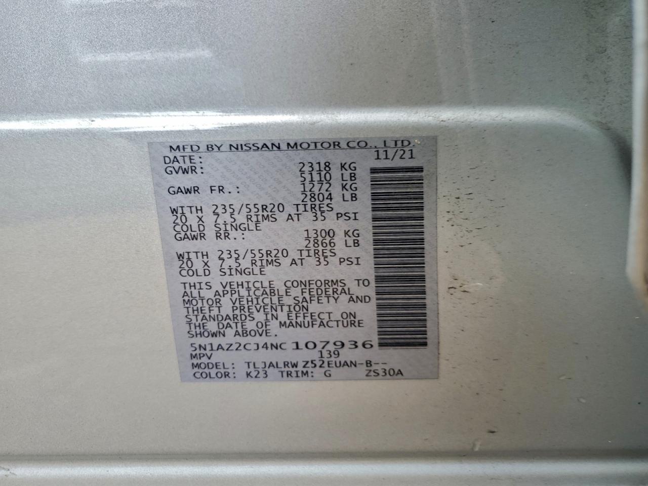 Nissan Murano Sl Image 6