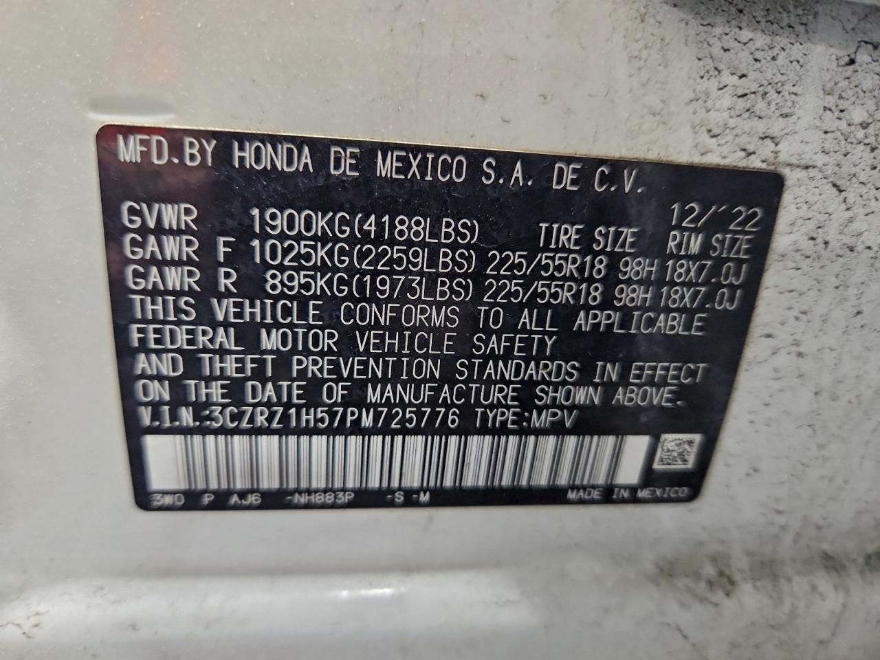 Honda HR-V Sport Image 10