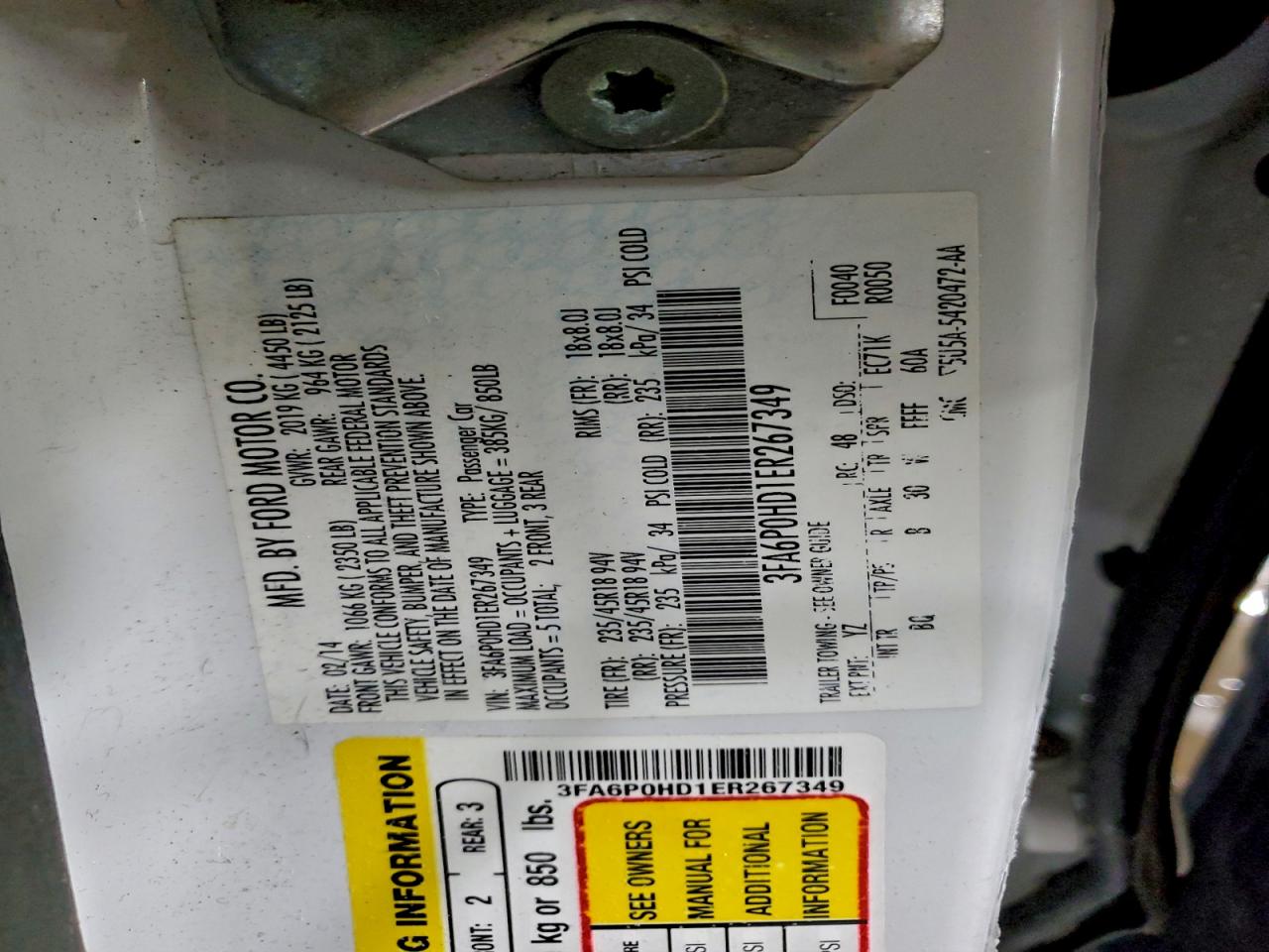 Ford Fusion Se Image 13