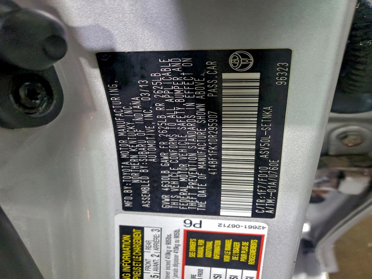 Toyota Camry L Image 4