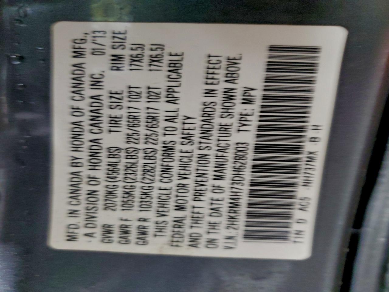 Honda Crv Exl Image 11