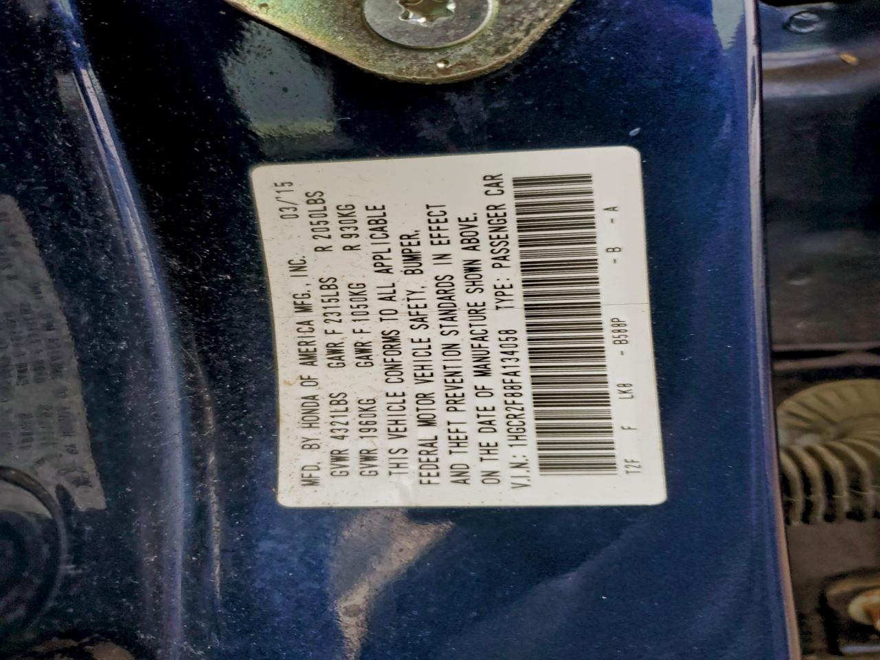 Honda Accord Exl Image 7