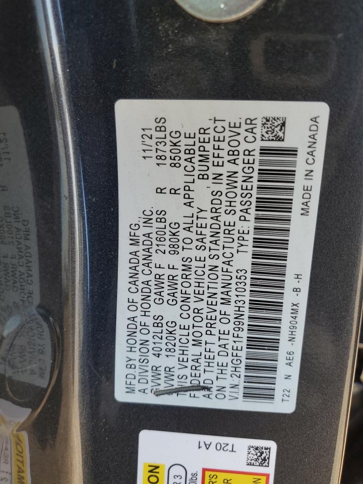 Honda Civic Touring Image 3