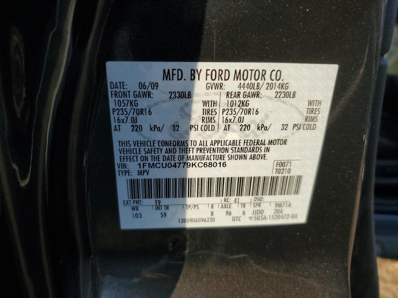 Ford Escape Limited Image 10