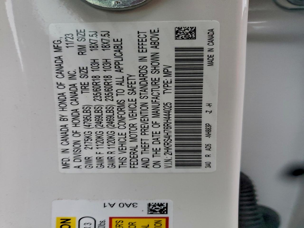 Honda Crv Exl Image 12