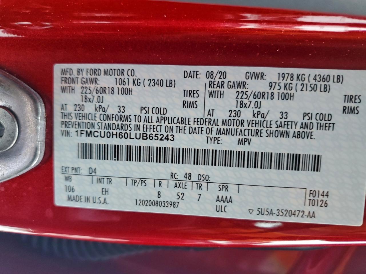 Ford Escape Sel Image 11