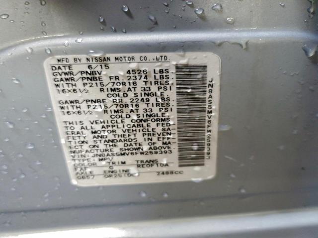 Nissan Rogue S Image 10