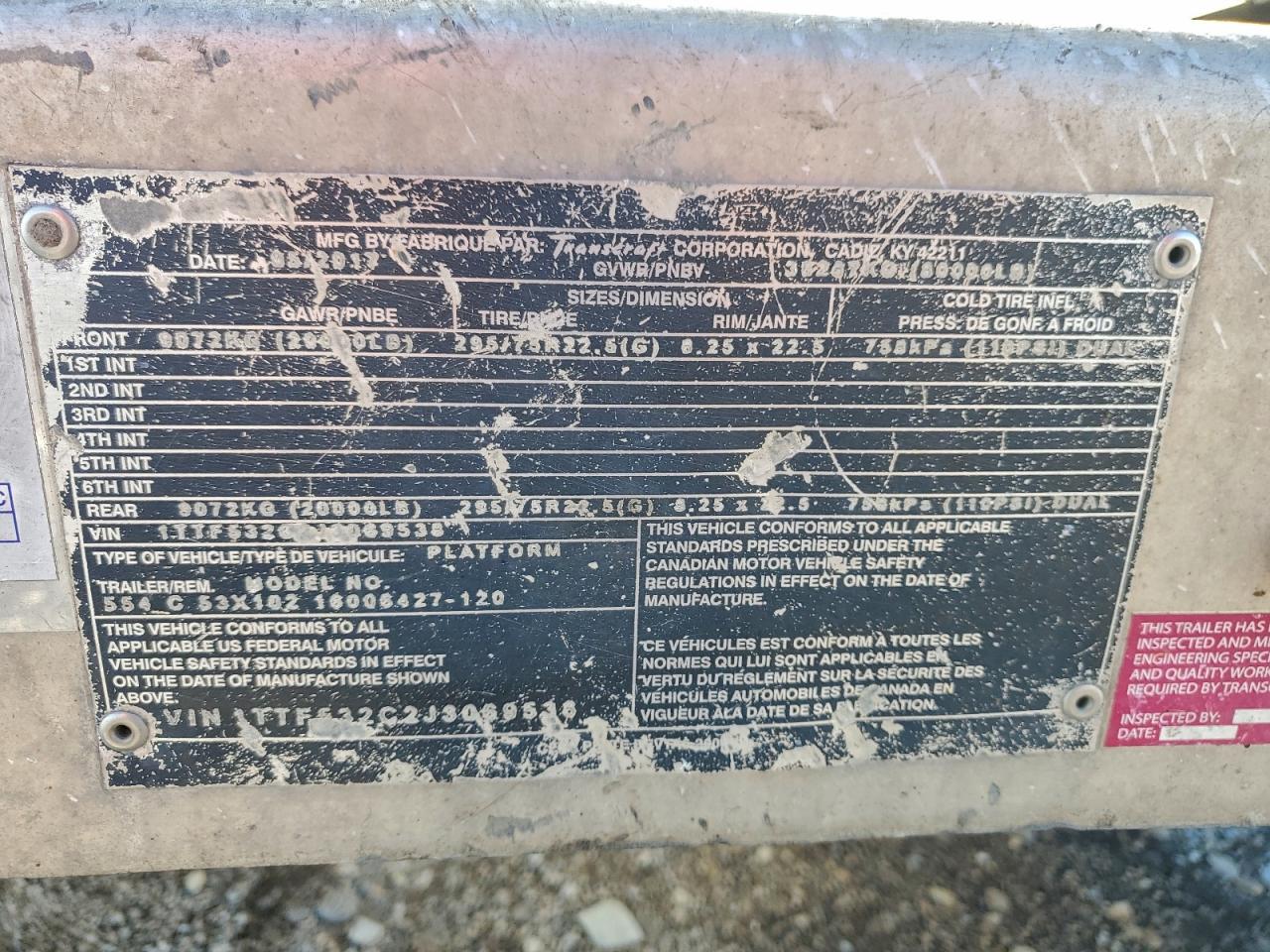 Transcraft 554 C Image 10