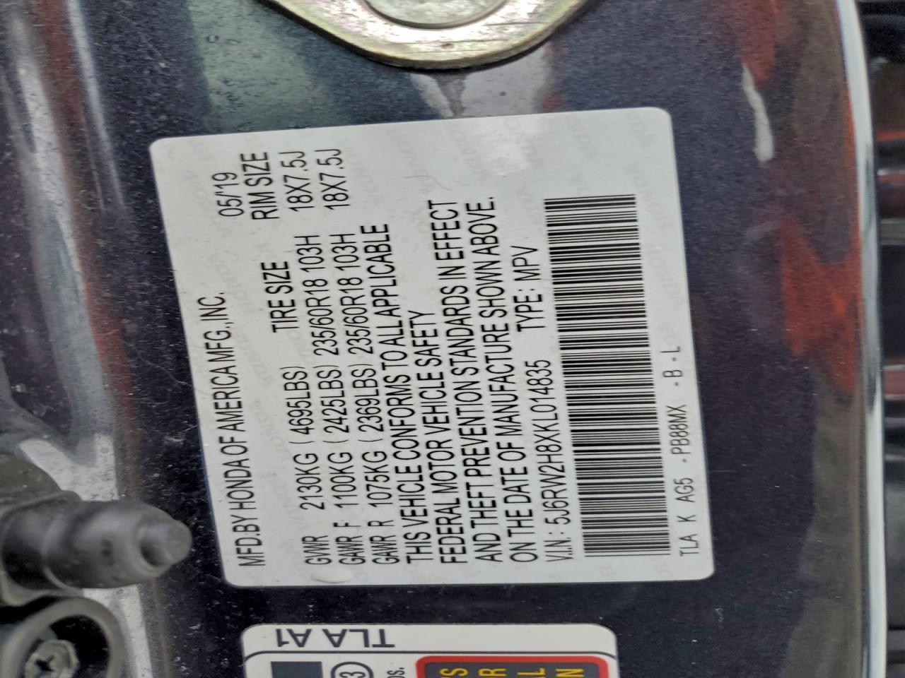 Honda Crv Exl Image 6