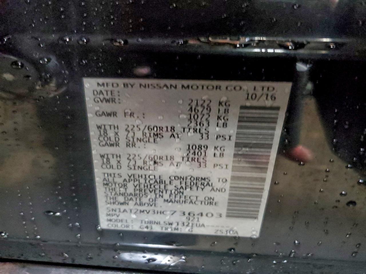 Nissan Rogue Sv Image 12