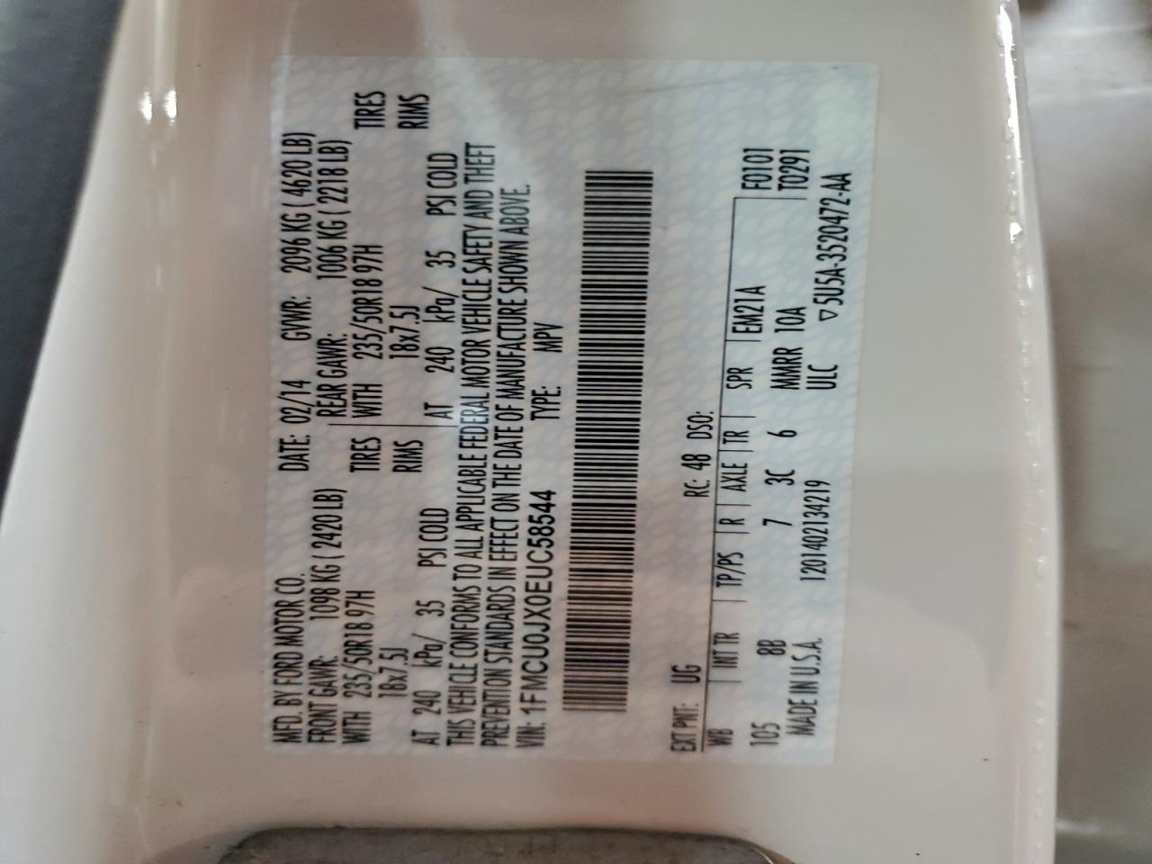 Ford Escape Titanium Image 12