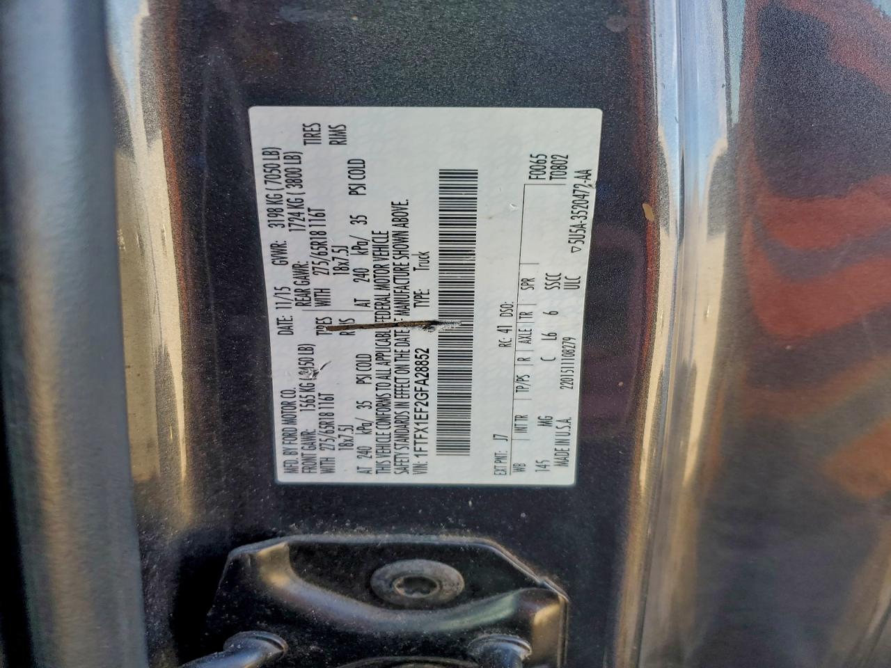 Ford F-150 Super Cab Image 3