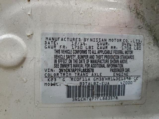 Nissan Versa S Image 9