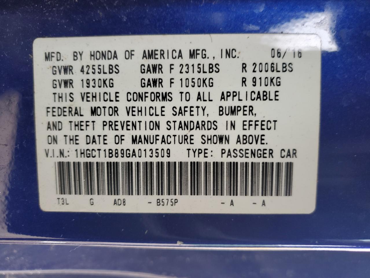 Honda Accord Exl Image 11