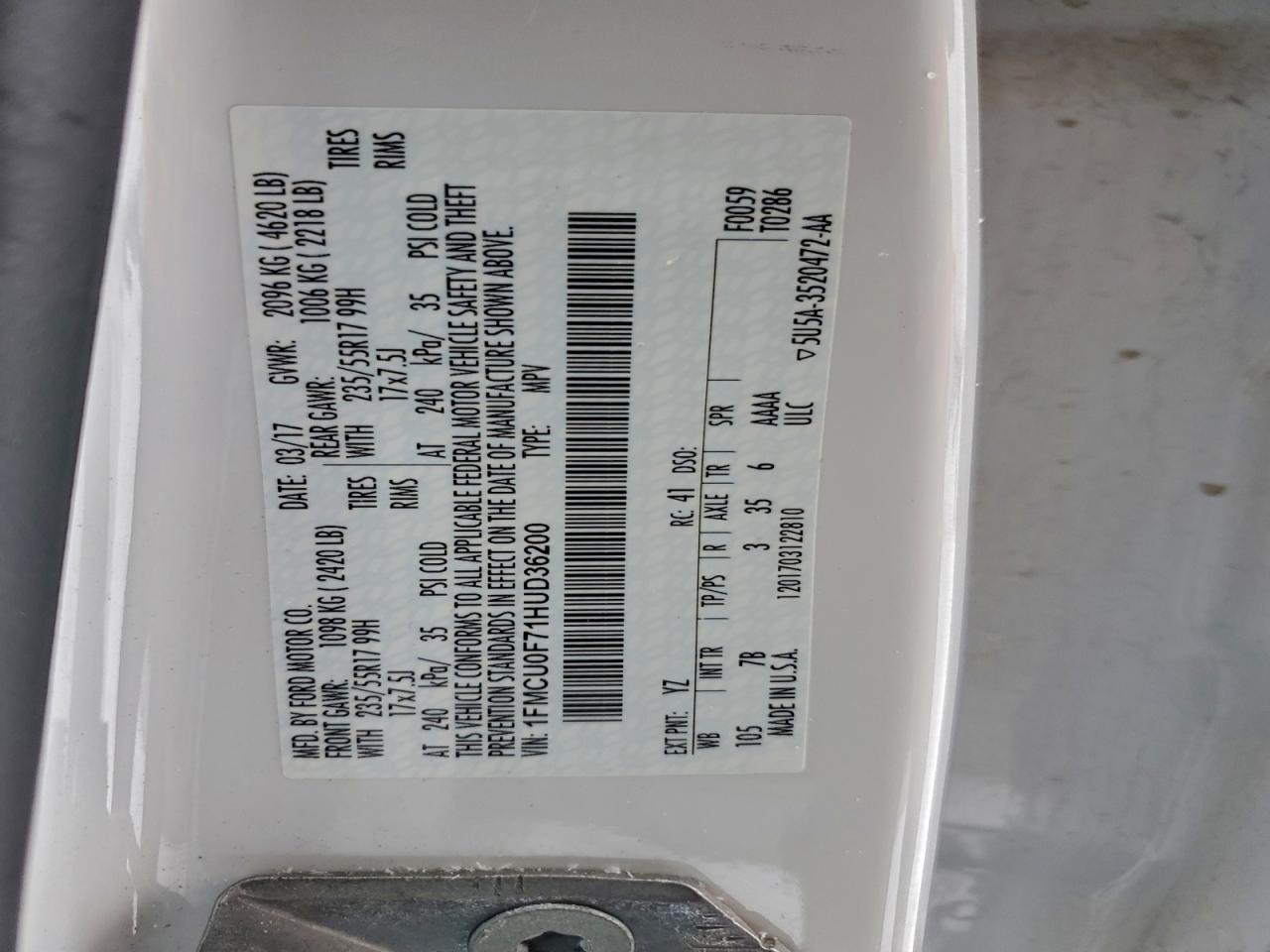 Ford Escape S Image 11