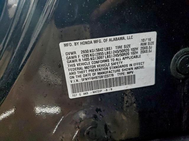 Honda Pilot Touring Image 10