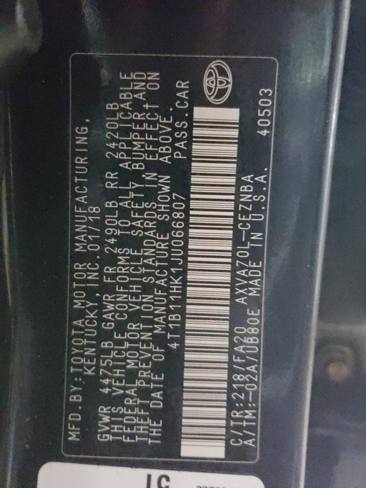 Toyota Camry L Image 2