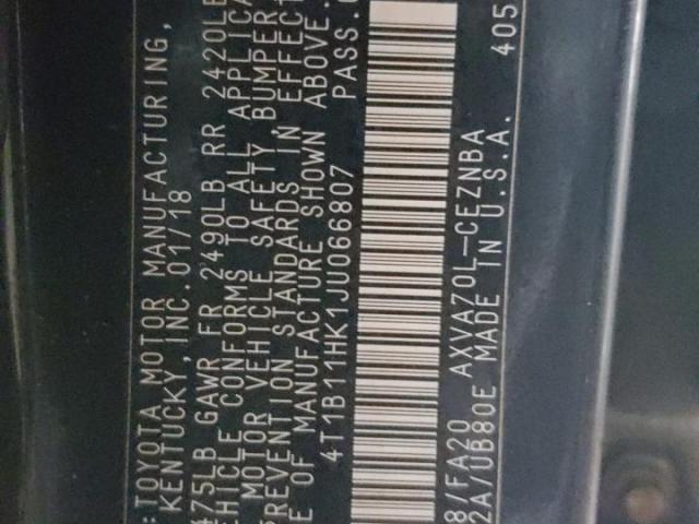 Toyota Camry L Image 2