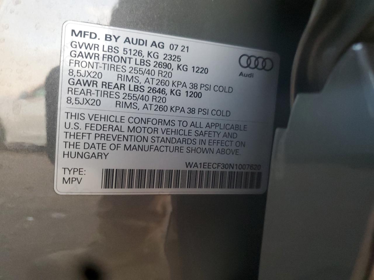 Audi Q3 Premium Plus S Line 45 Image 9