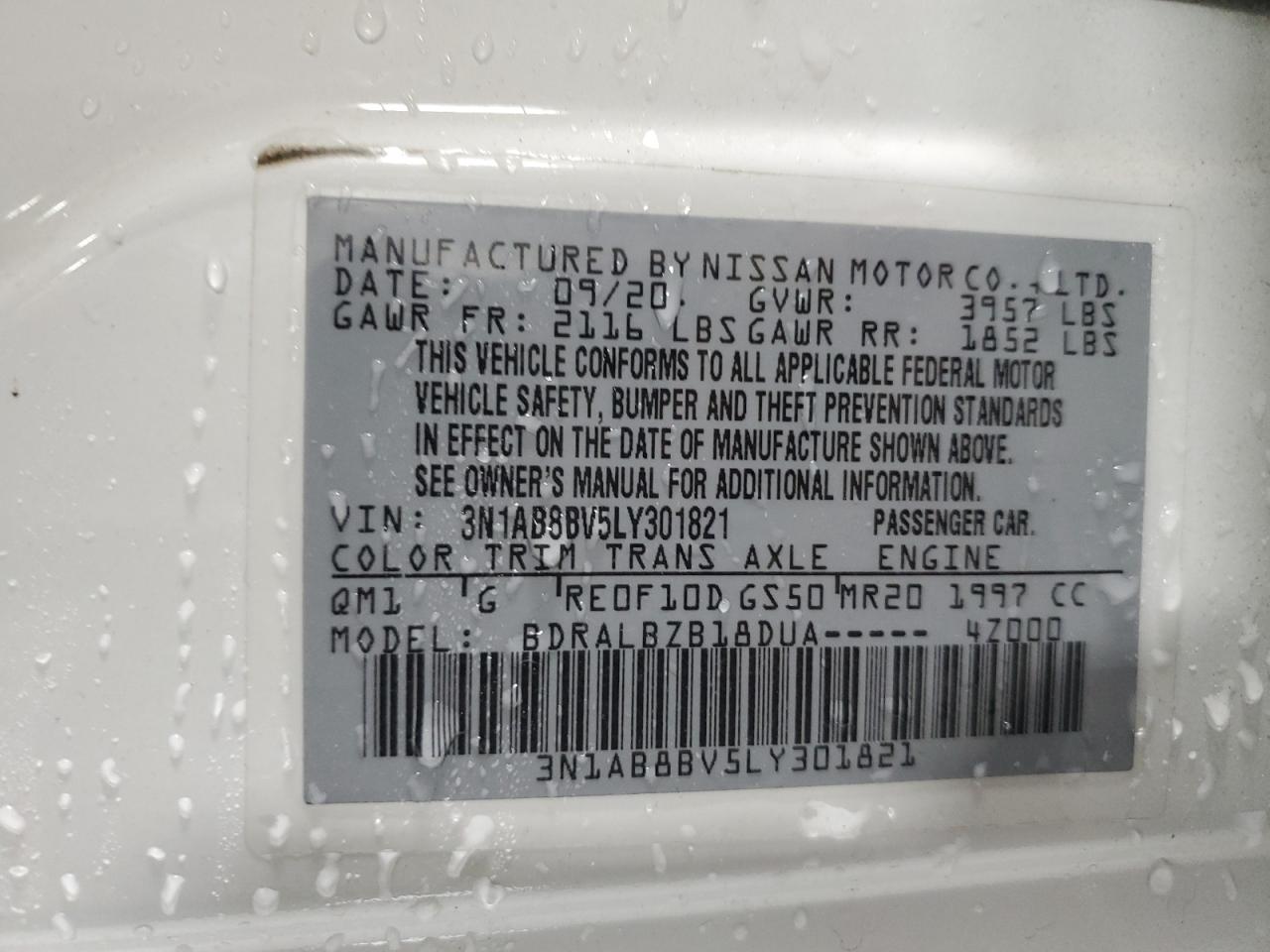 Nissan Sentra S Image 9