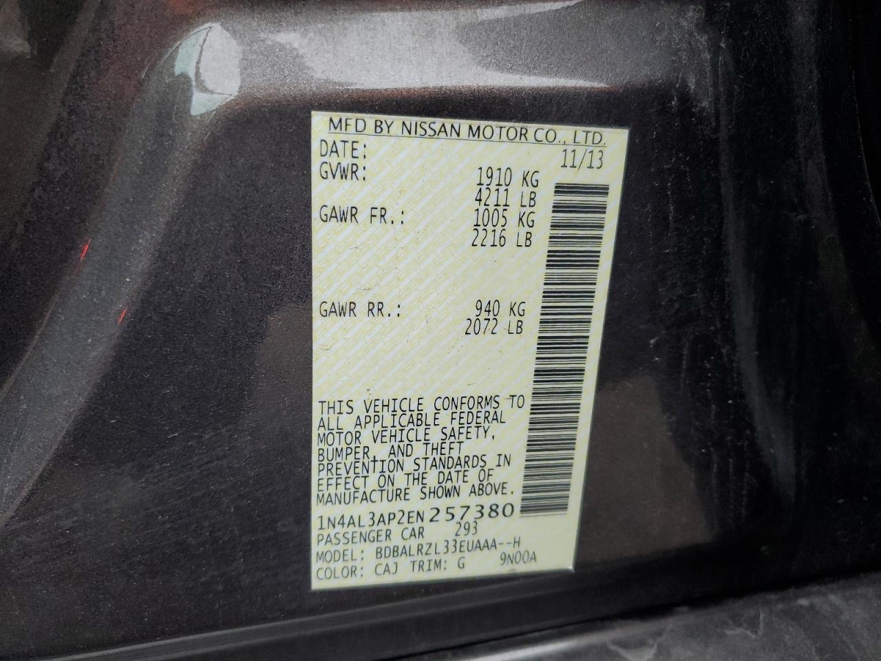 Nissan Altima 2.5 Image 11