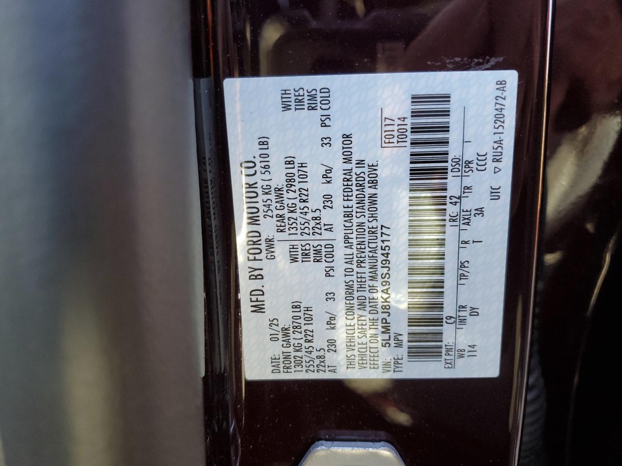 Lincoln Nautilus Reserve Image 11