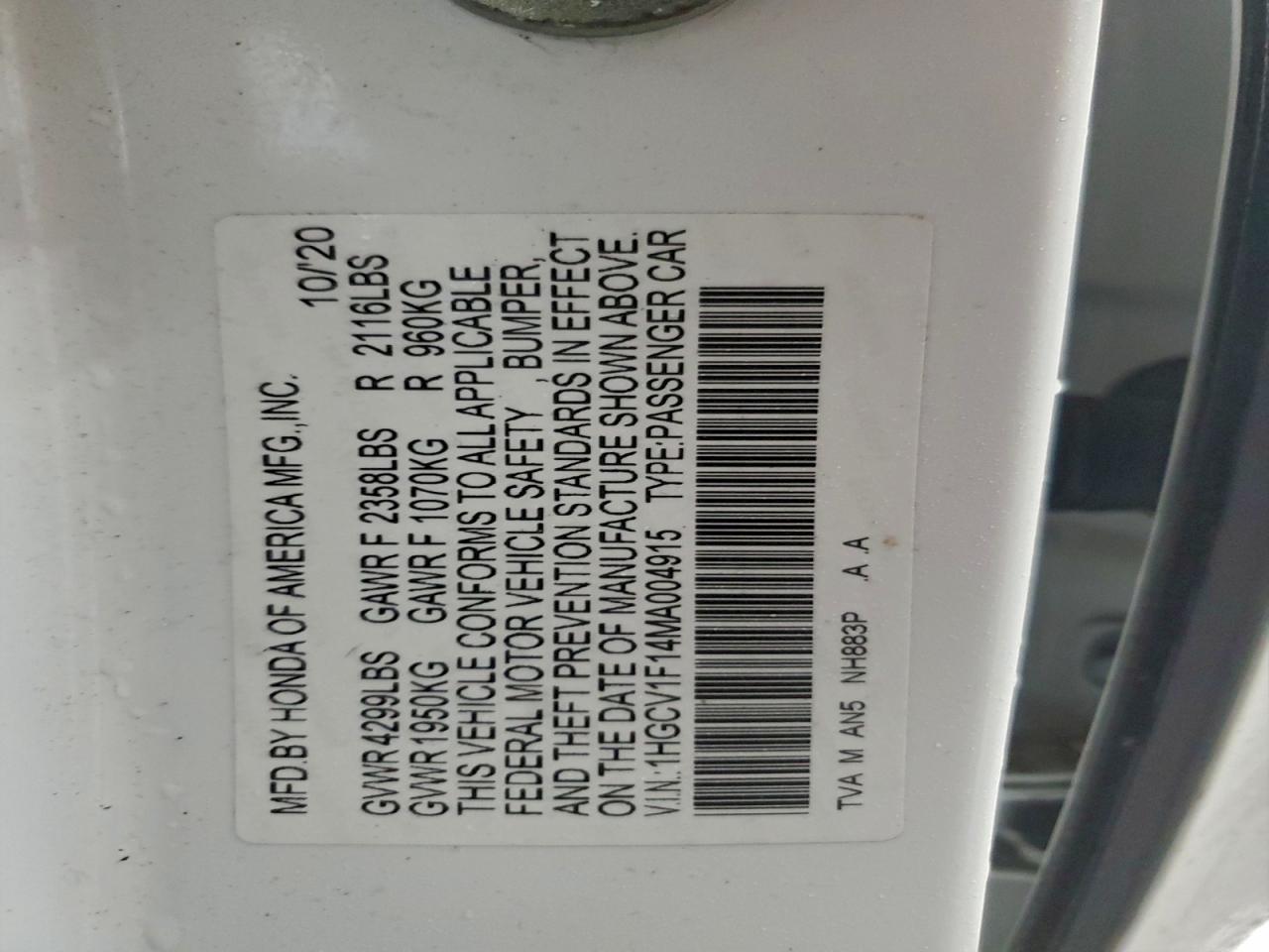 Honda Accord Lx Image 4