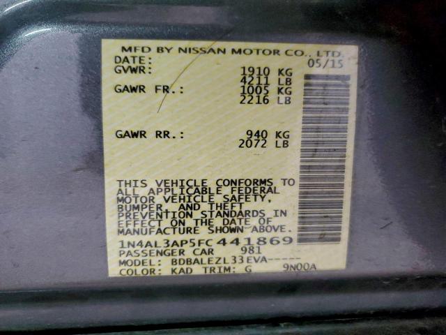 Nissan Altima 2.5 Image 9