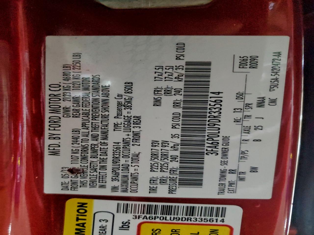 Ford Fusion Se Hybrid Image 8