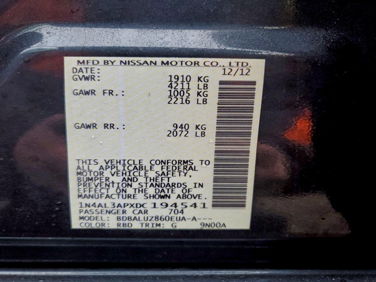 Nissan Altima 2.5 Image 7