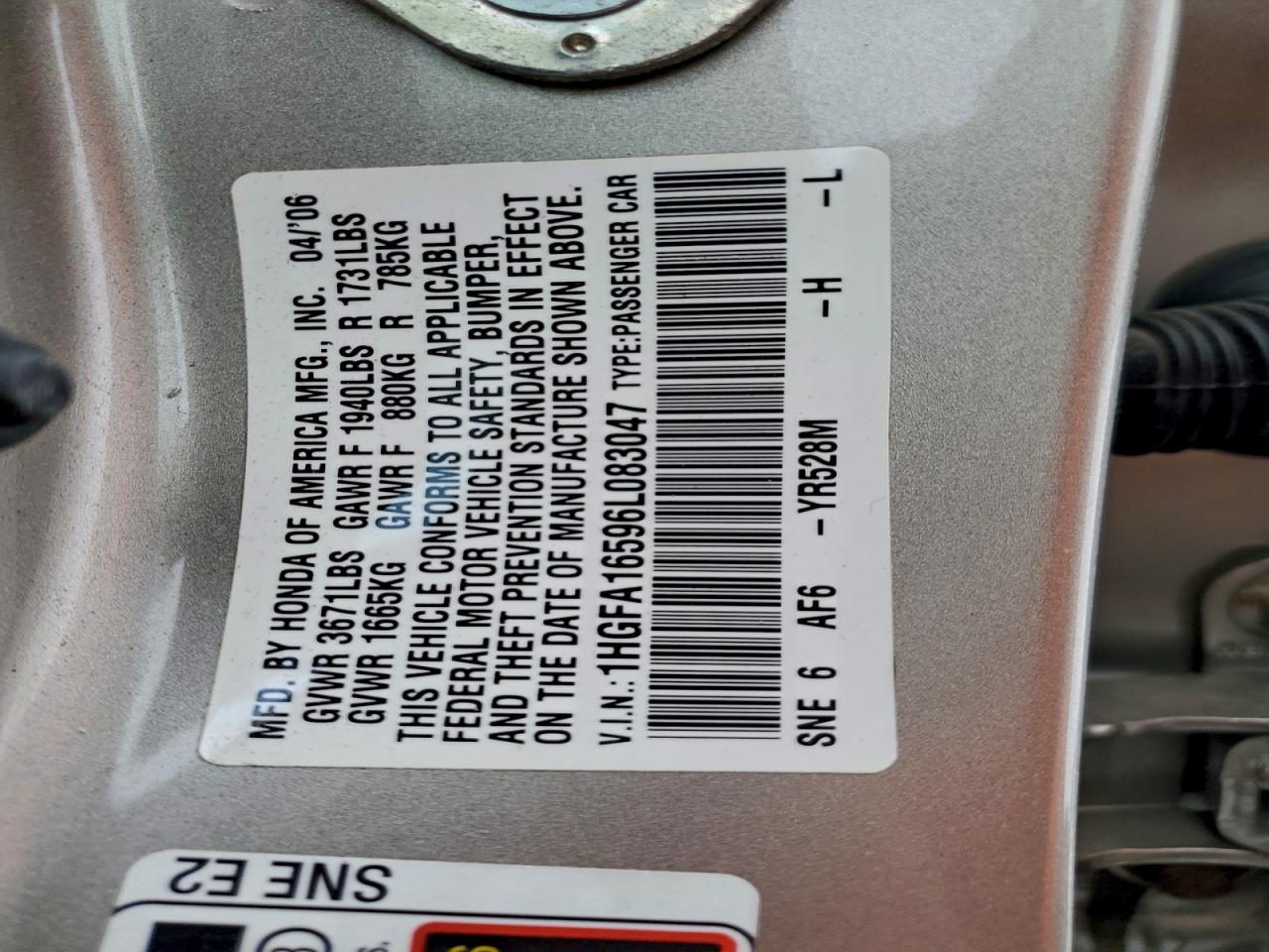 Honda Civic Lx Image 9