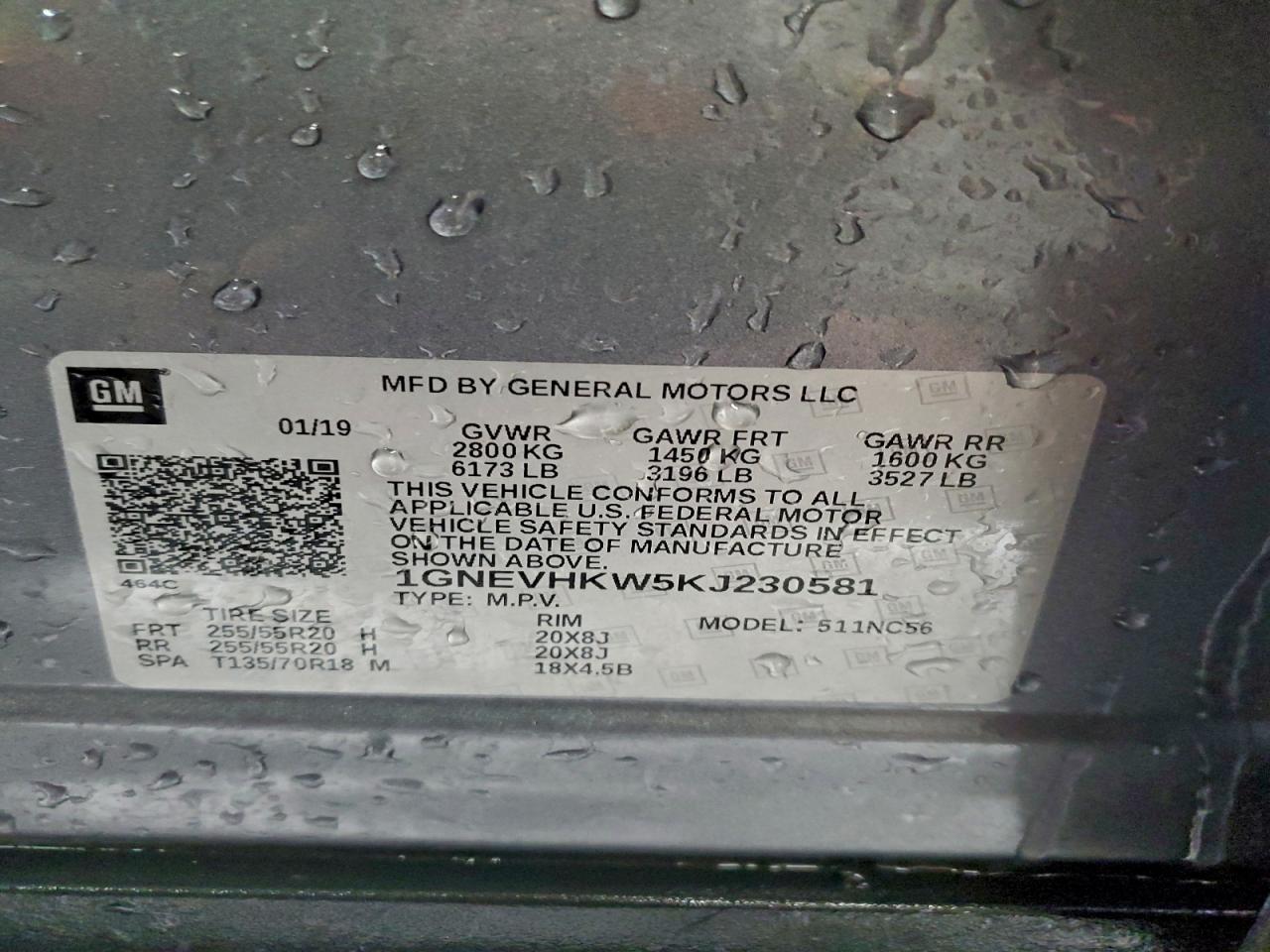 Chevrolet Traverse Lt Image 10