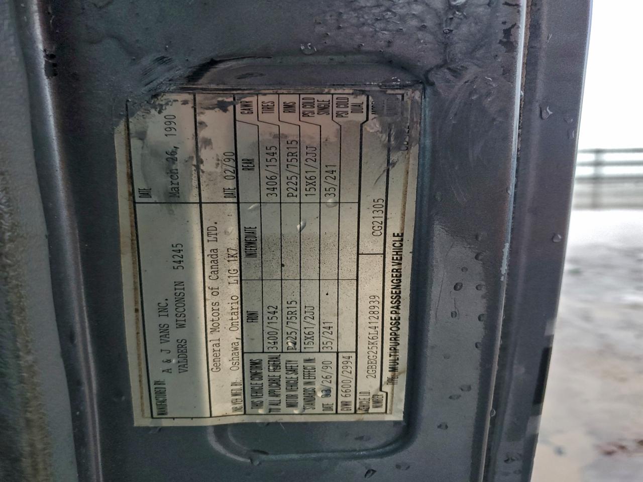 Chevrolet G20 Image 12