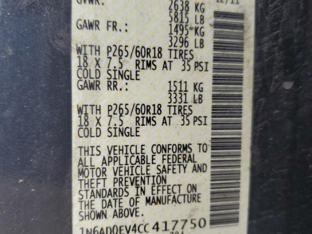 Nissan Frontier S Image 4