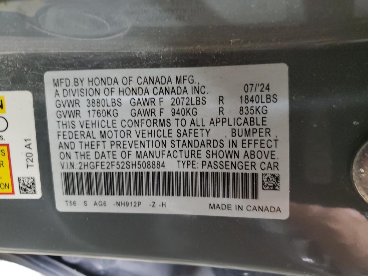 Honda Civic Sport Image 11