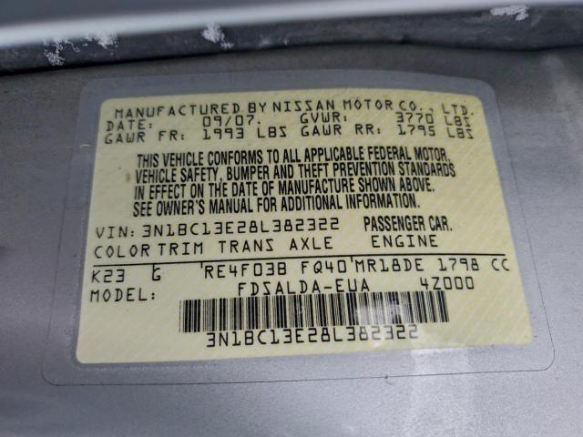 Nissan Versa S Image 8