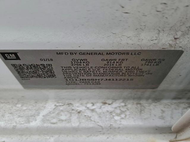 Chevrolet Sonic Ls Image 10