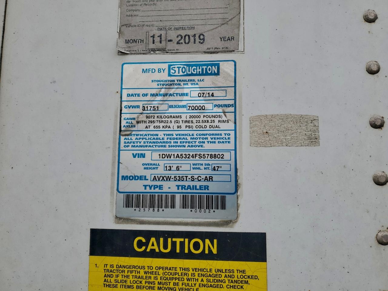 Stoughton Trailer Image 3