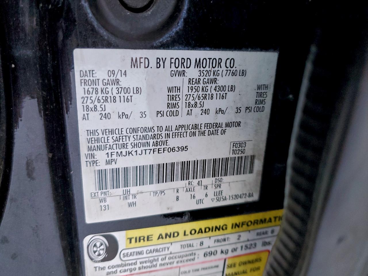 Ford Expedition El Xlt Image 11