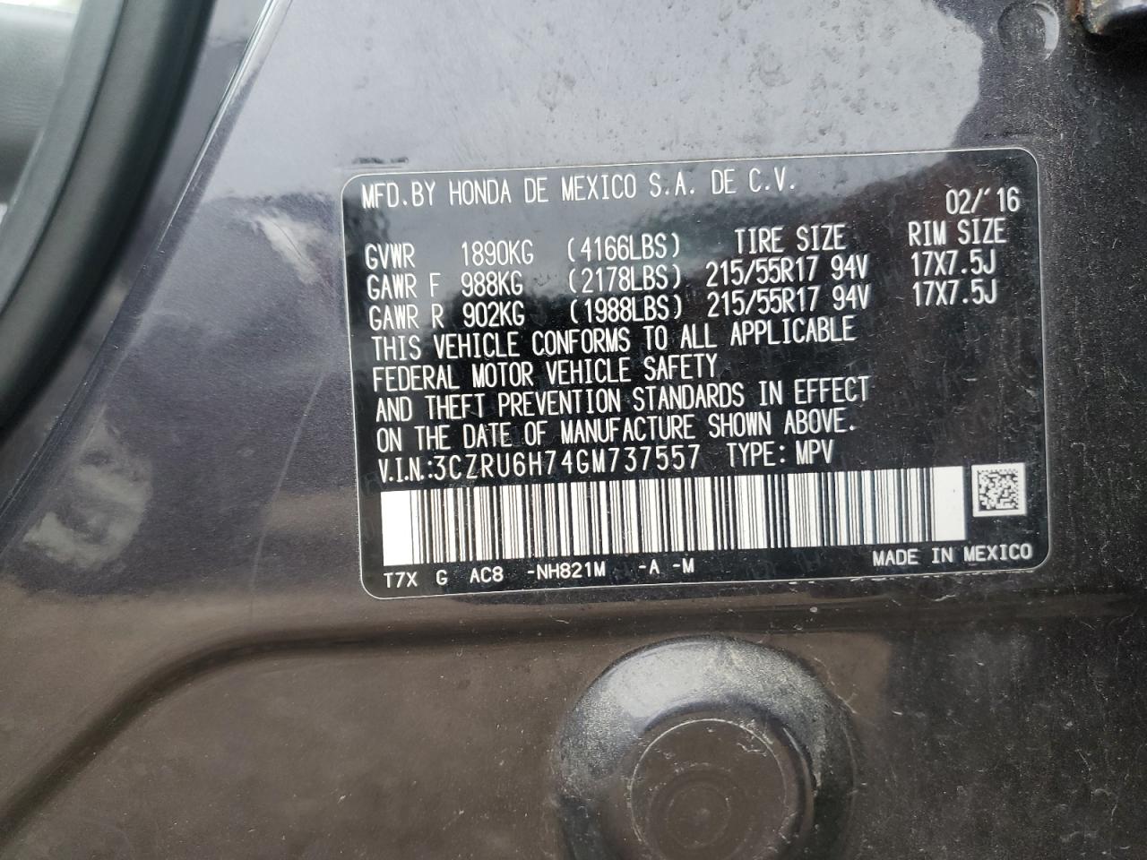 Honda HR-V Exl Image 12