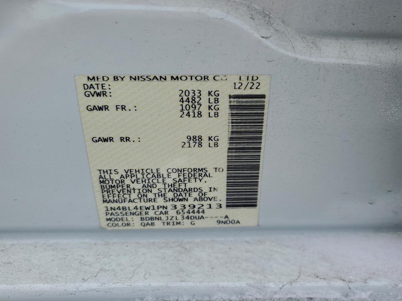 Nissan Altima Sl Image 11