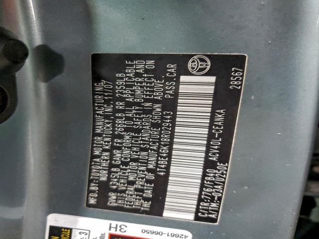 Toyota Camry Ce Image 11